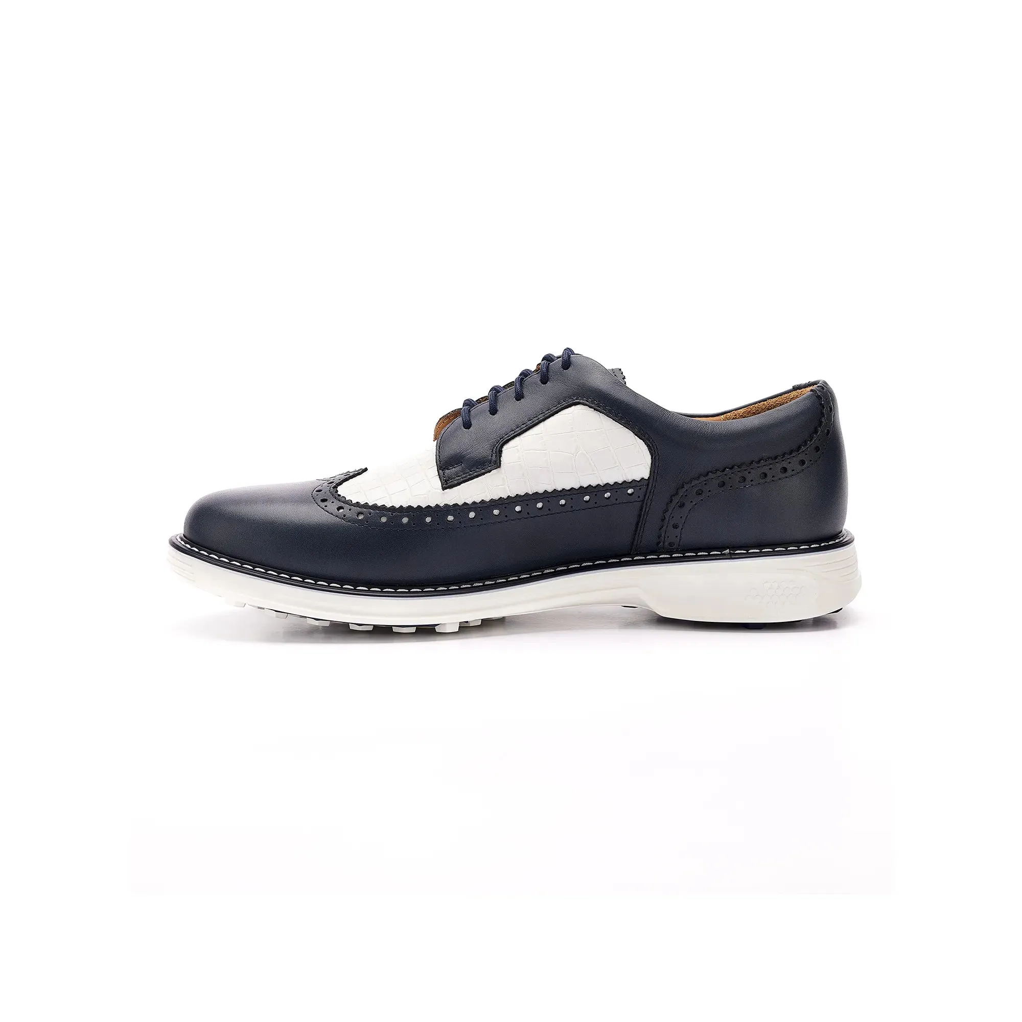 Rebound Feel Classic Walk Legacy Freedom Spikeless Golf Shoes Navy Blue