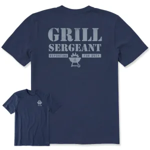 Men's Wordsmith Grill Sergeant Short Sleeve Crusher-LITE Tee Perfect Design Effortless Fashion