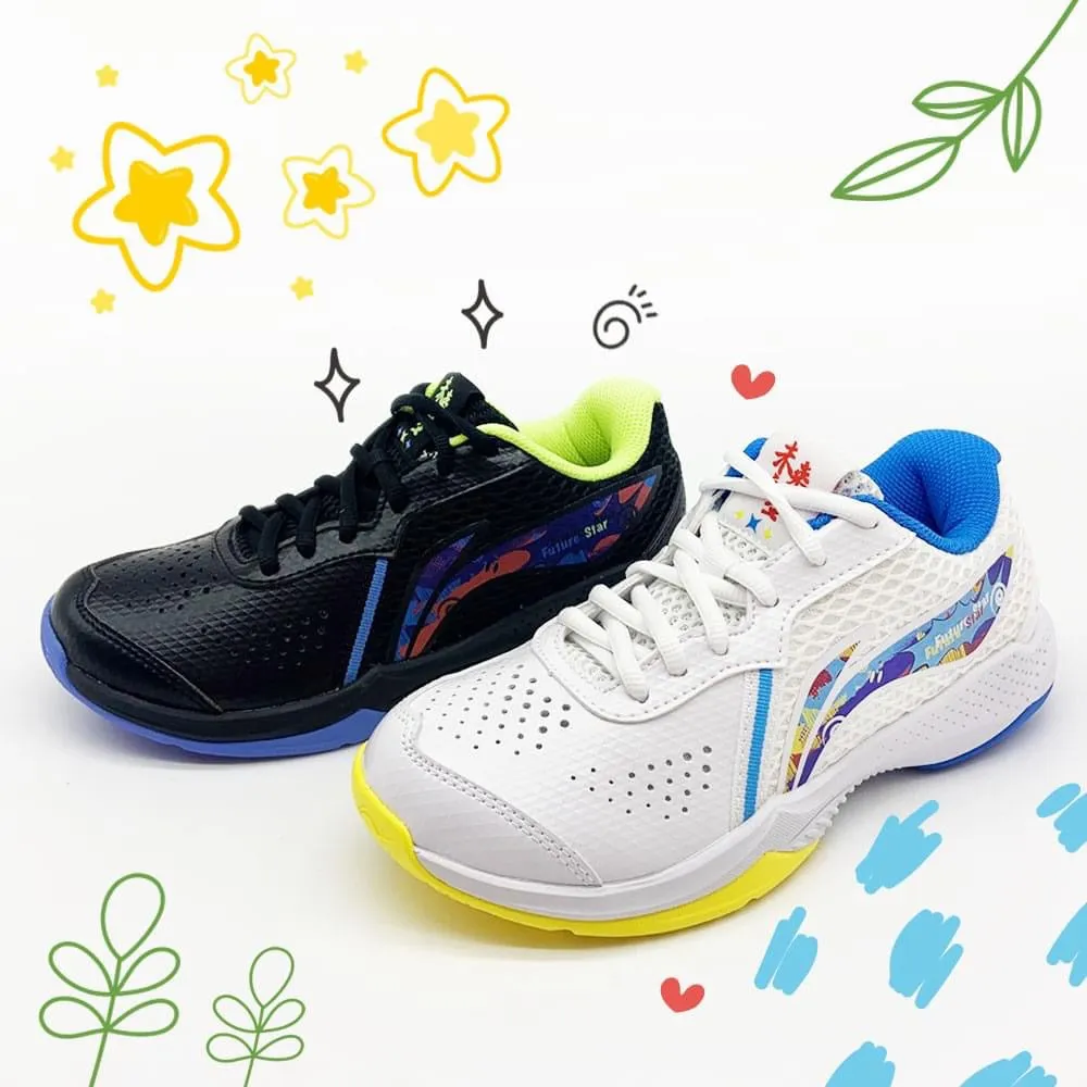 Li Ning Badminton Shoe Kids' [Black] AYTT014-4 Walk Ready
