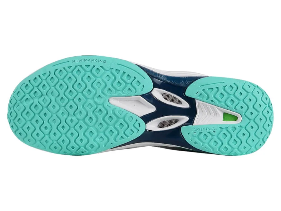 Victor A900F-AR Badminton Ladies Court Shoes [Bright White/Cockatoo Green] All-around durability