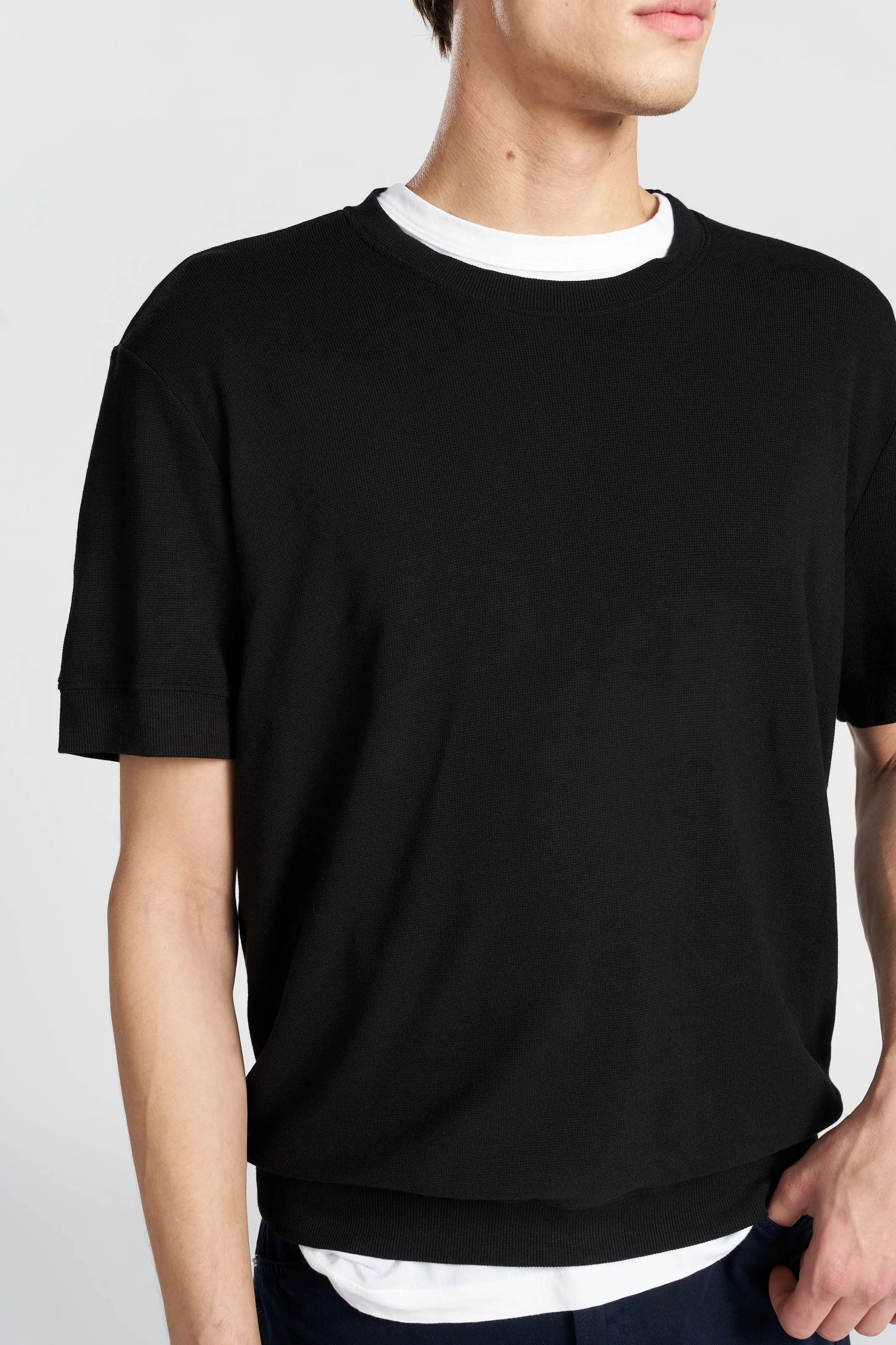 Hendrix Short Sleeve Crew Light Stretch