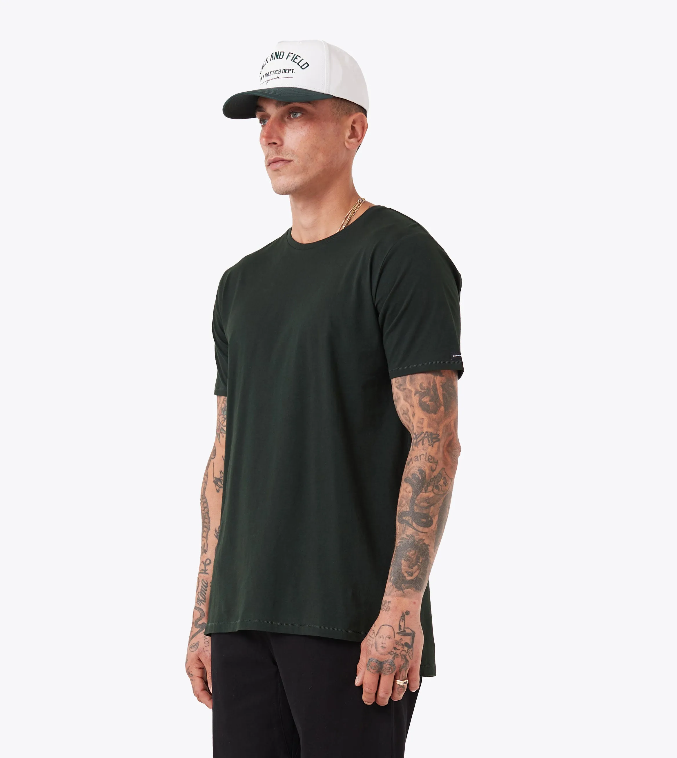 Minimalist purity Flintlock Tee Forest