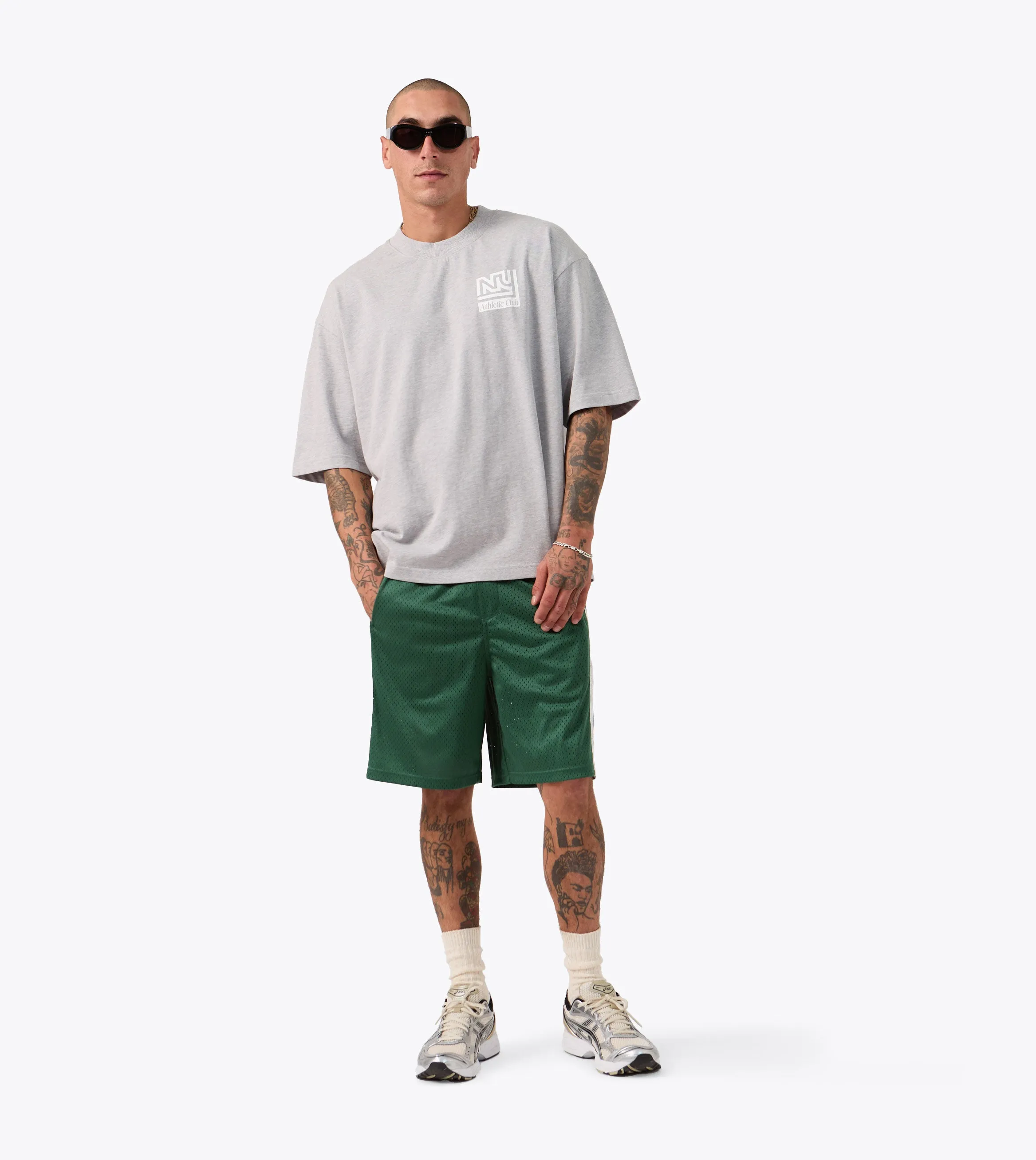 Hand washable 00's Mesh Short Forest