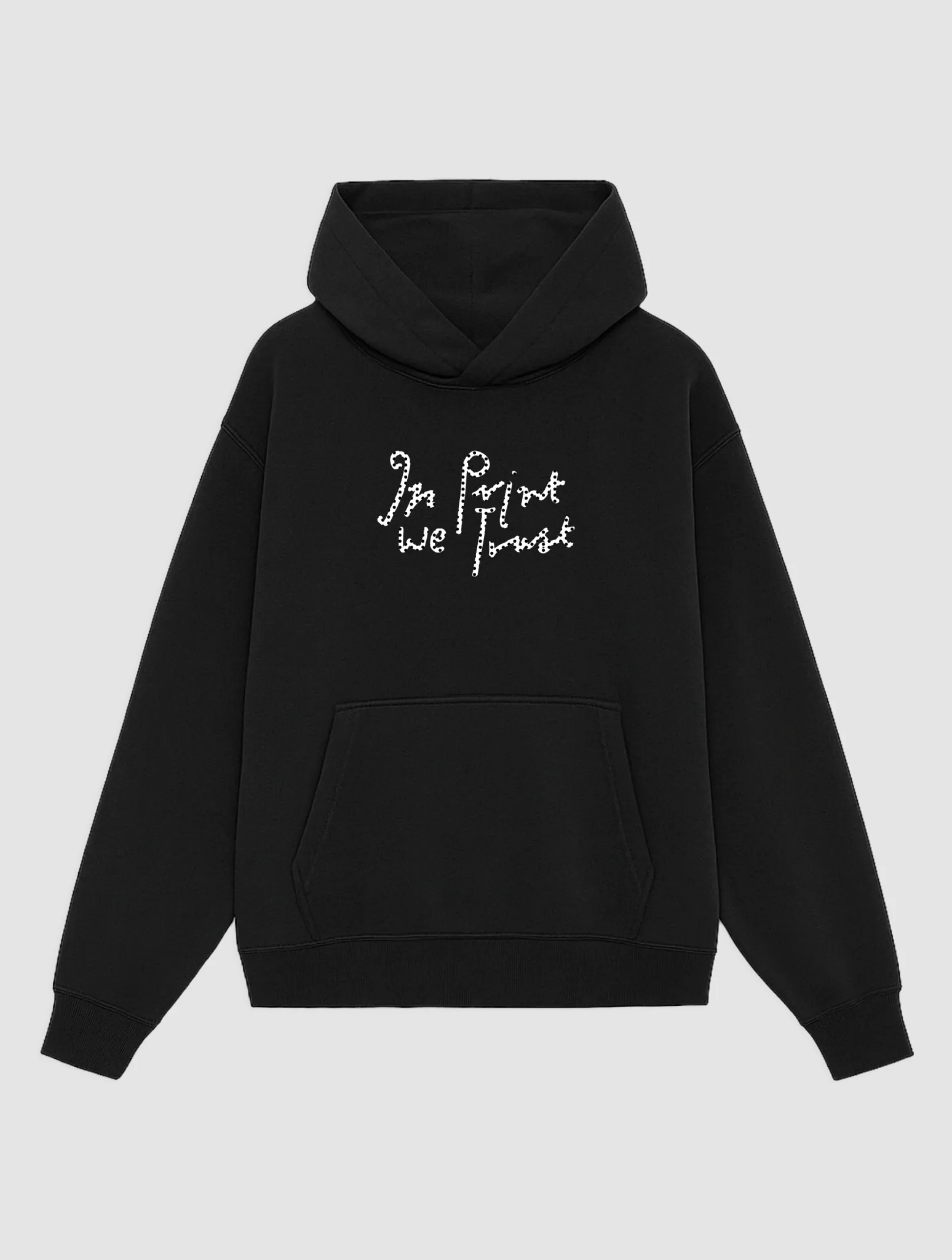 designed in london black hoodie Festival wear Warm Fashion