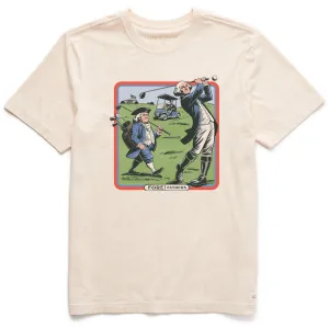 Men's Fore! Fathers Short Sleeve Crusher Tee regular but not boring