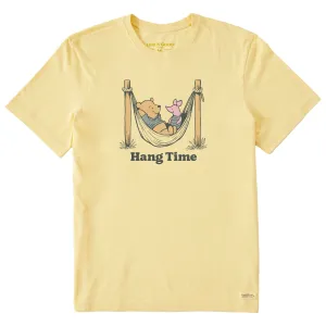 Men's Hang Time Winnie Short Sleeve Crusher Tee Long Sleeve Comfort Wearable