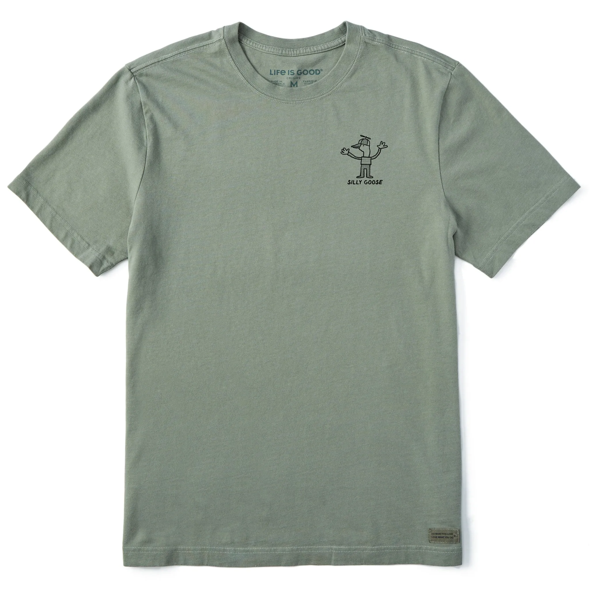 Men's Silly Goose in Hat Short Sleeve Tee Casual Ease