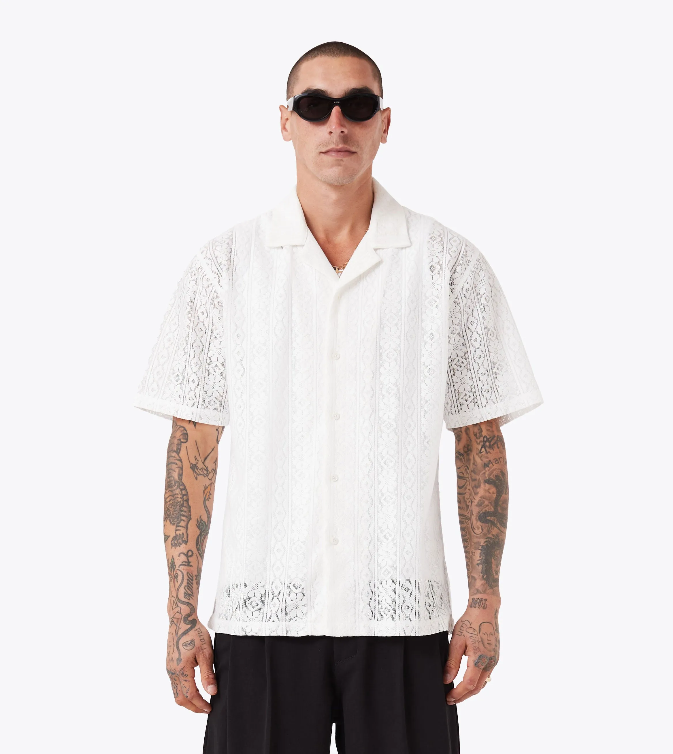 ZDS Lace Shirt White Country Core