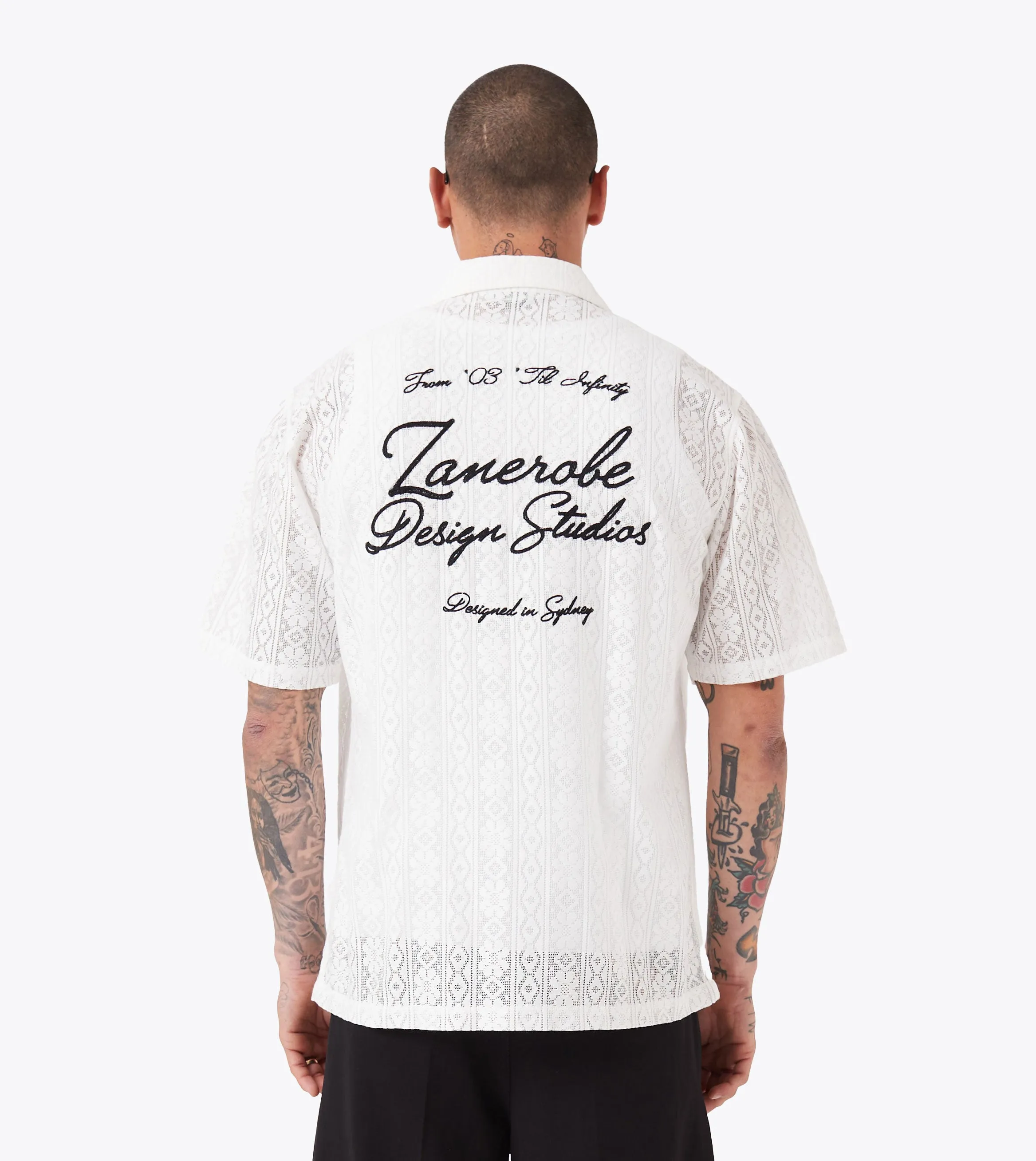 sporty wear ZDS Lace Shirt White