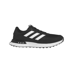 Adidas S2G 24 Spikeless Golf Shoes - Core Black / Cloud White / Iron Metallic Abrasion resistant