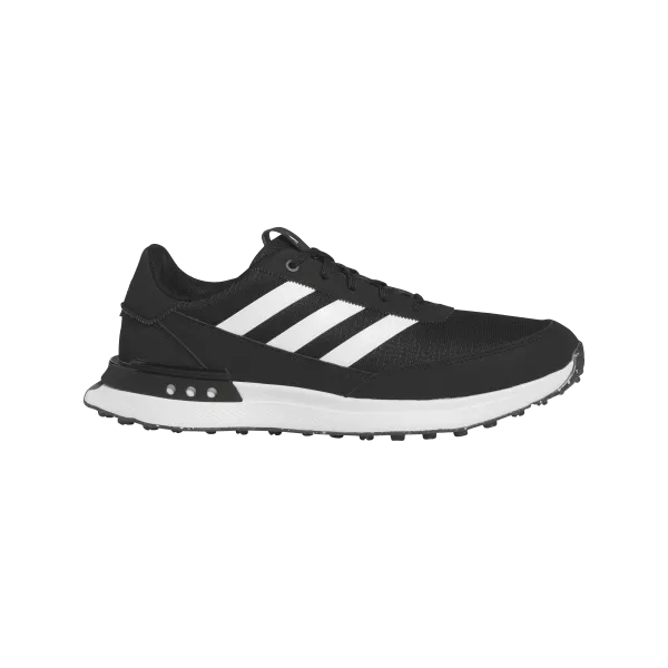 Adidas S2G 24 Spikeless Golf Shoes - Core Black / Cloud White / Iron Metallic Abrasion resistant