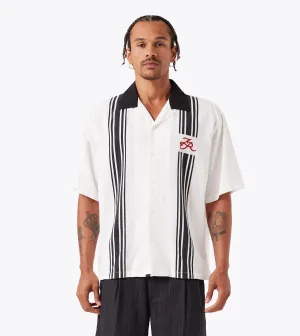 Ocean Fit Bowling SS Shirt White/Black