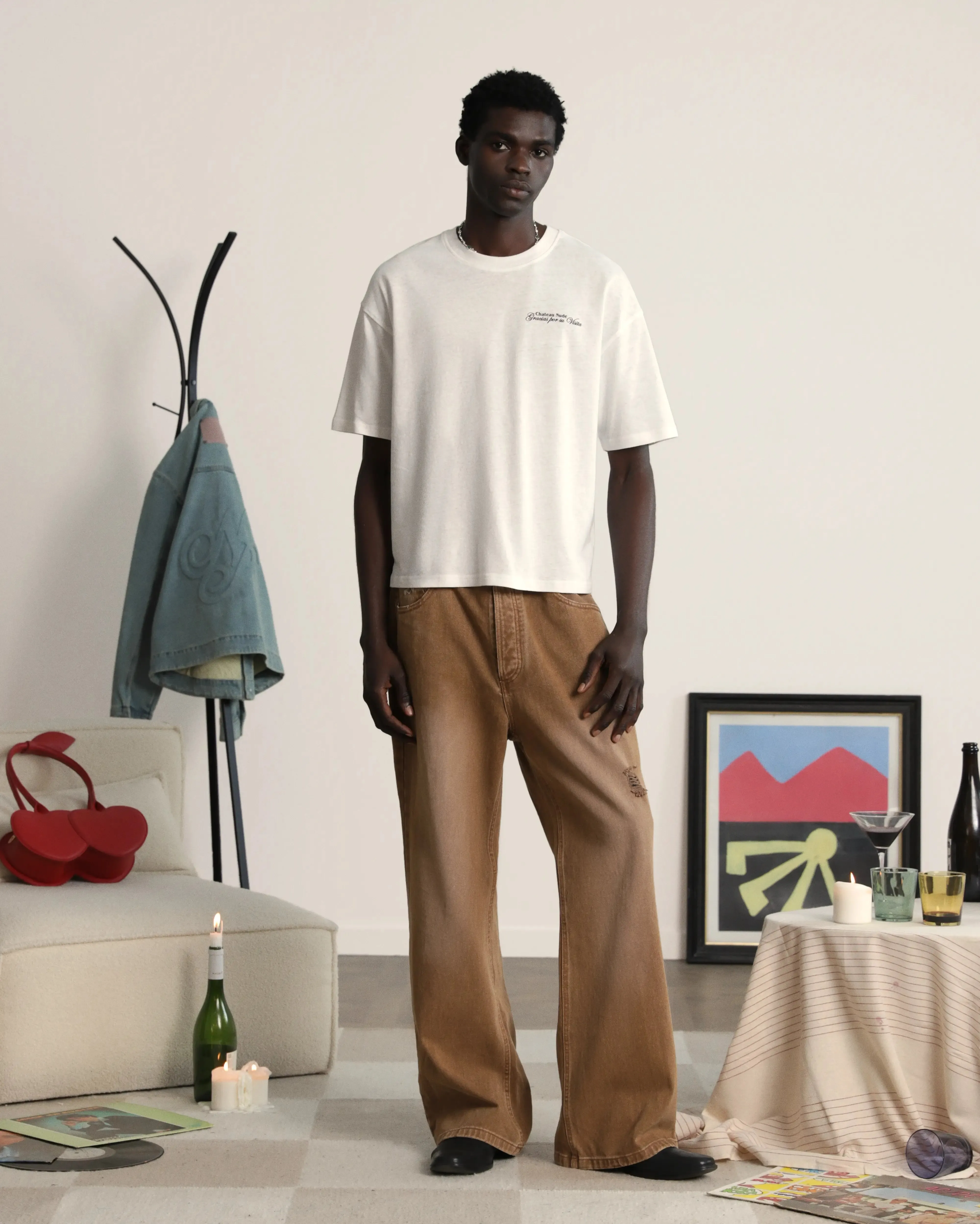 Chateau Tee White Everyday Essential All-Day Wear