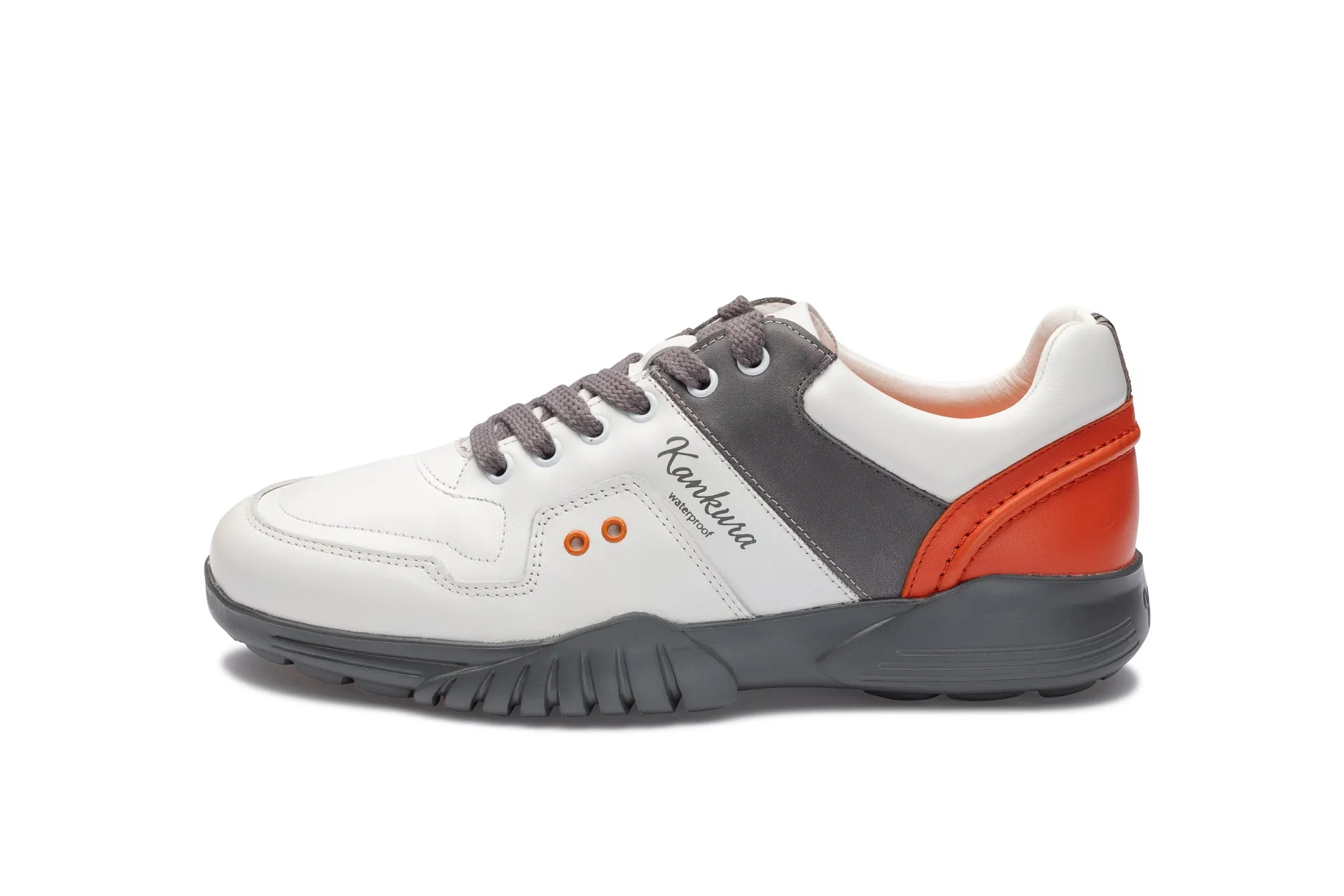 Challenge 01 White|Grey|Orange  Men's Golf Shoes CH001 01 Clear Swing