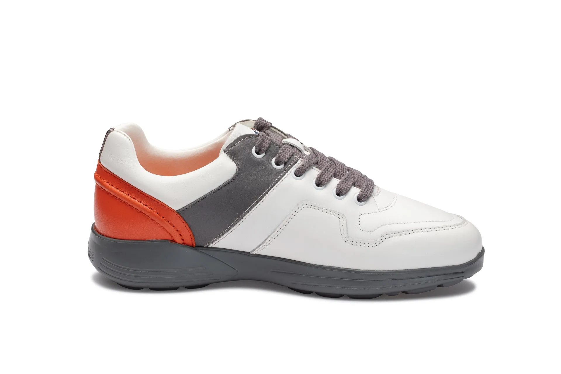 Comfort Fit Challenge 01 White|Grey|Orange  Men's Golf Shoes CH001 01