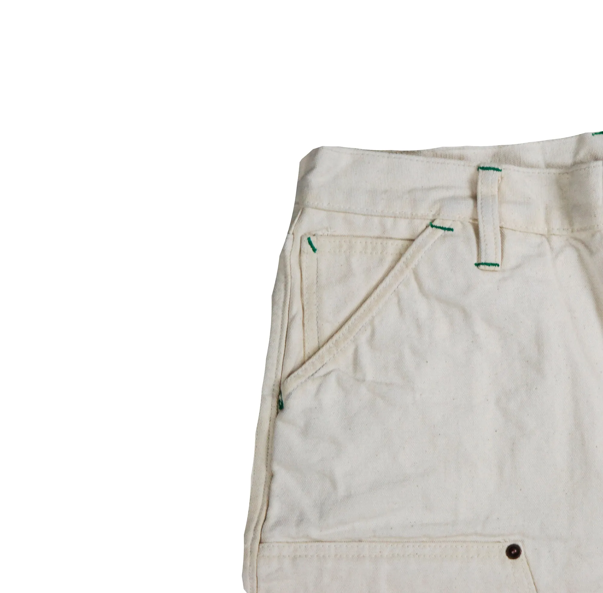 Natural Mt Vernon Duck Double Knee Work Uniform  Chino: **Note size up 2 sizes** All Purpose Wear