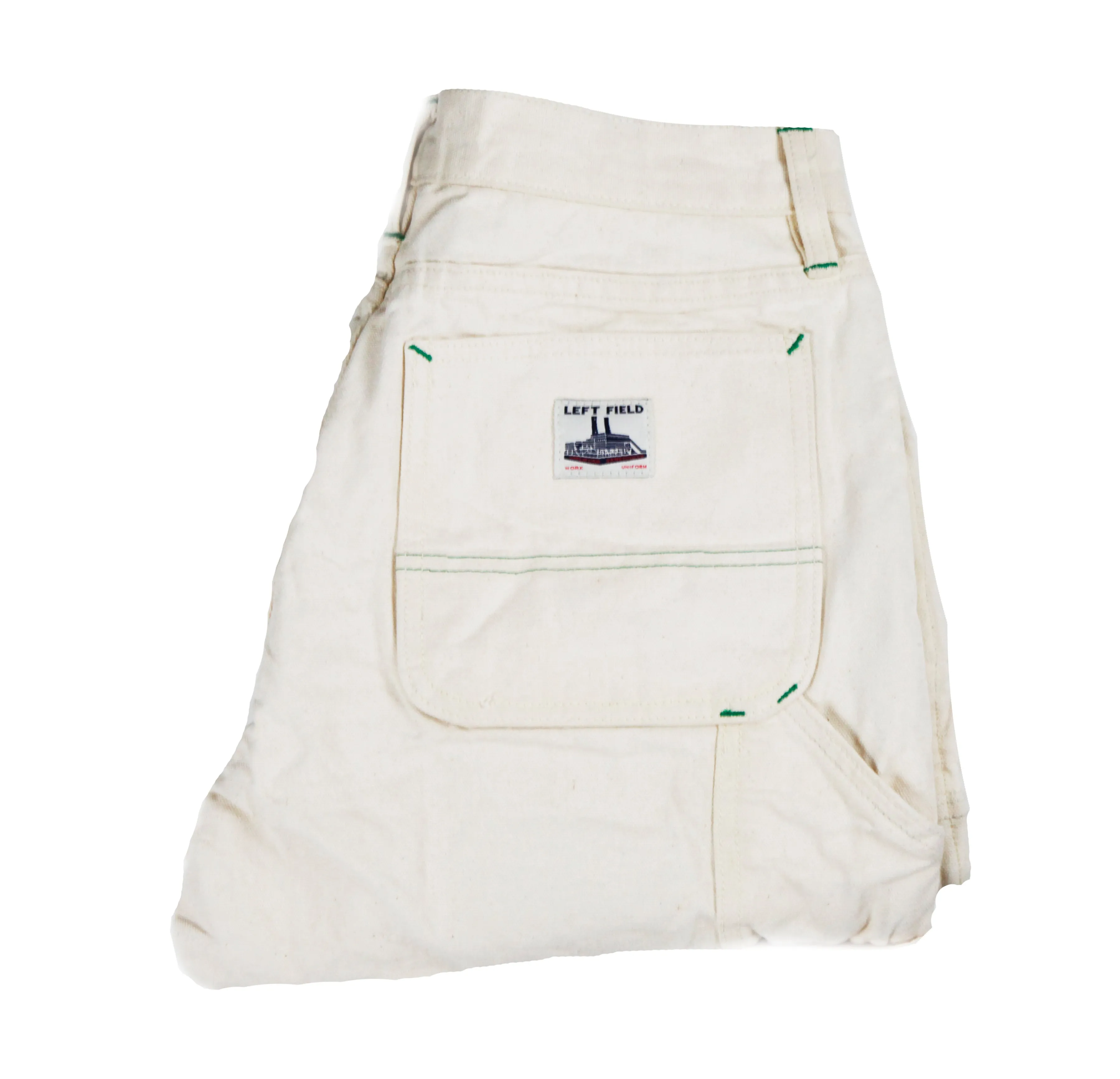 Natural Mt Vernon Duck Double Knee Work Uniform  Chino: **Note size up 2 sizes** High Waist SoftTouchFinish