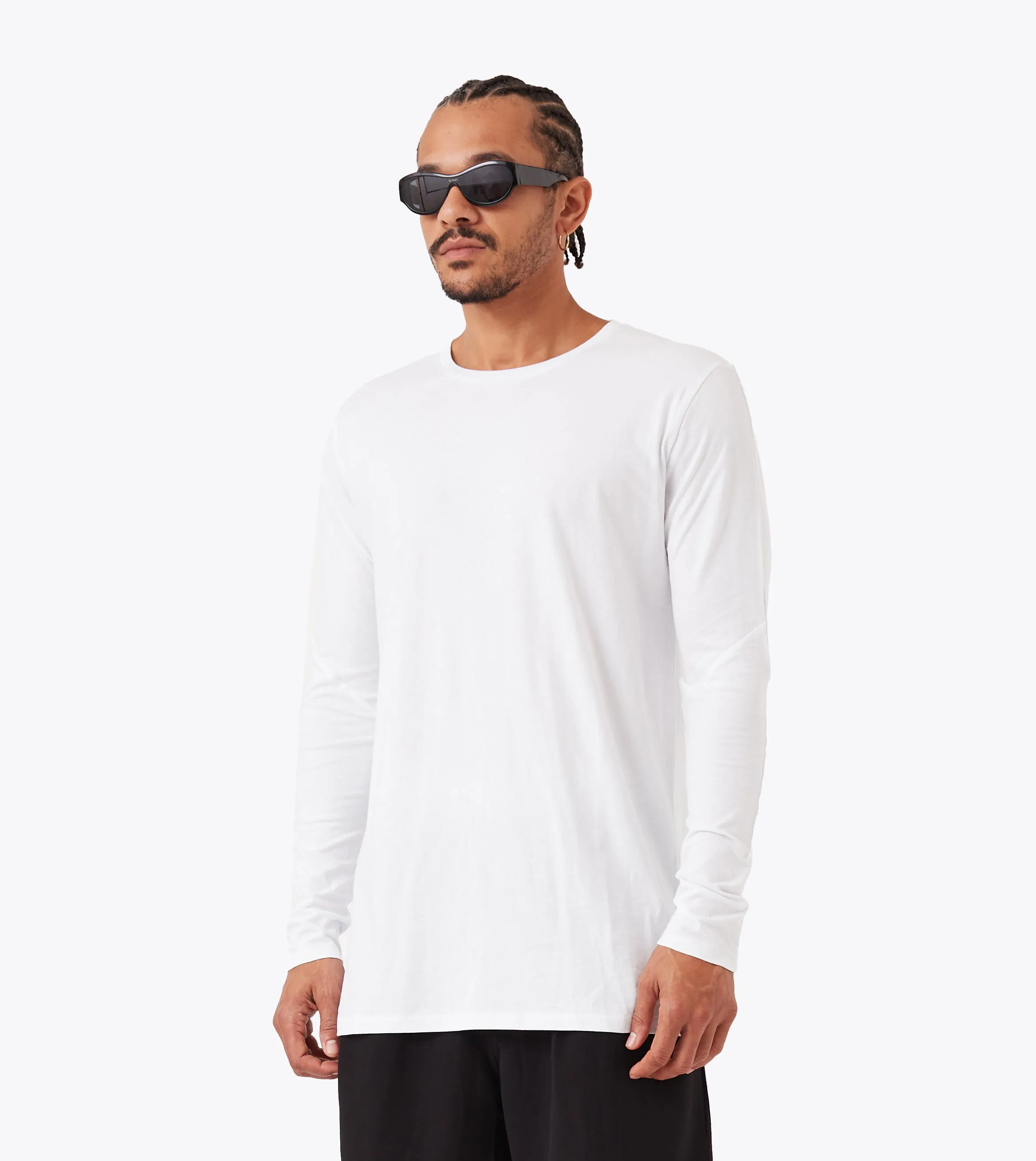 Flintlock LS Tee White Perfect Layering