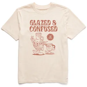 Men's Glazed & Confused Short Sleeve Crusher Tee Fashionable Fit Soft Fabric