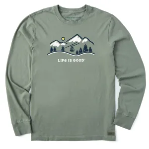 Men's Ski Lift Vista Long Sleeve Crusher Tee Versatile Piece