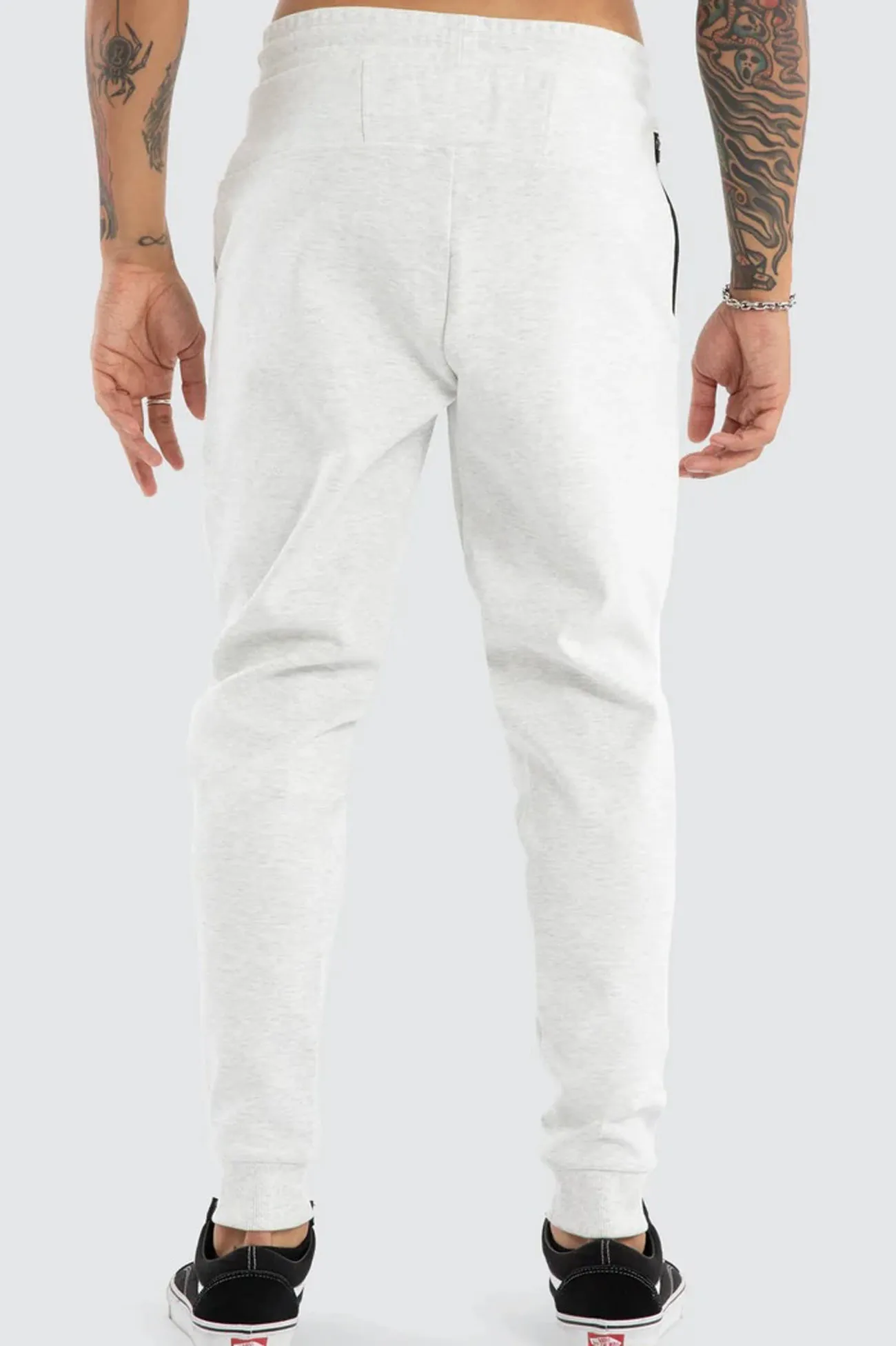 Turret Slim Trackpant Grey Marle SlimFit Practical Fit