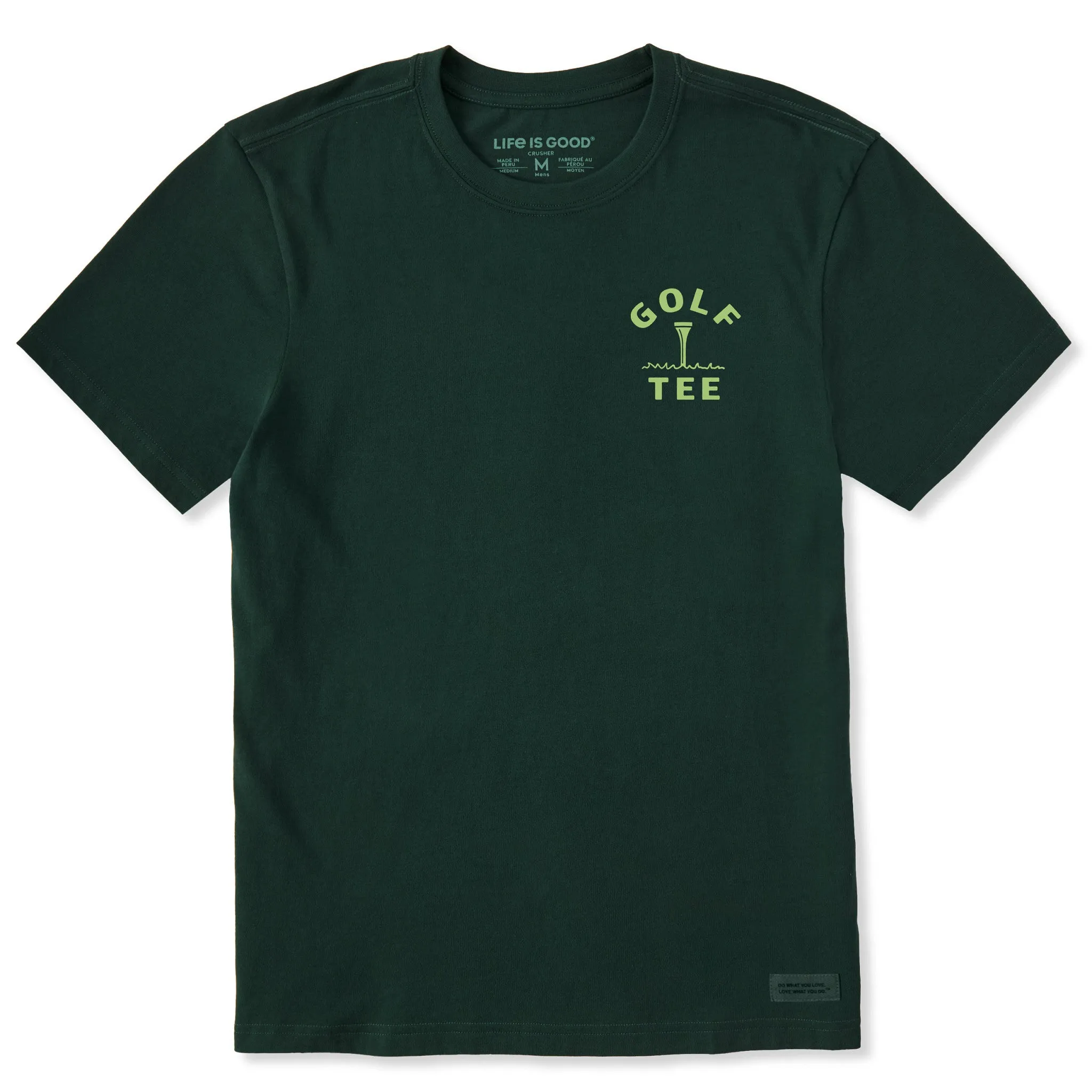 funky Stretch Comfort Men's Golf Tee Short Sleeve Crusher Tee