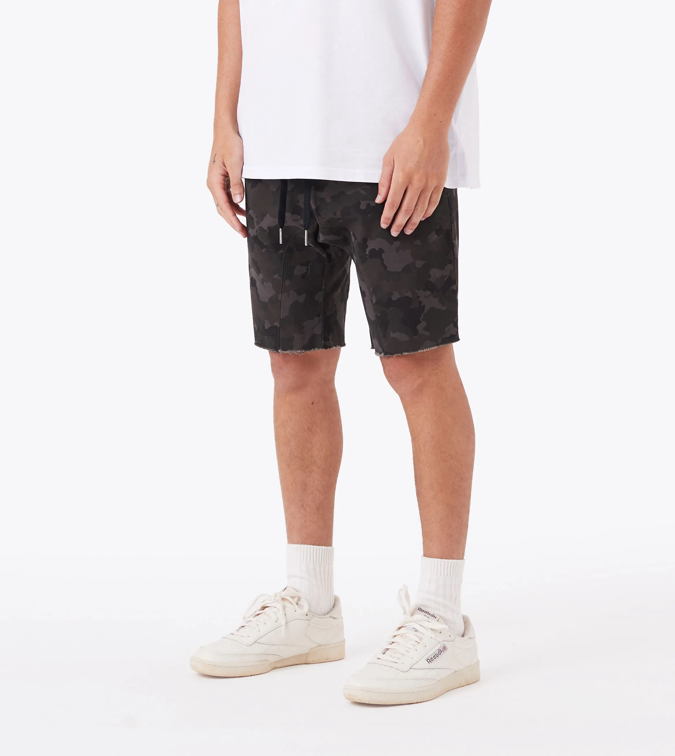 Sureshot Short Dk Camo ElasticHem