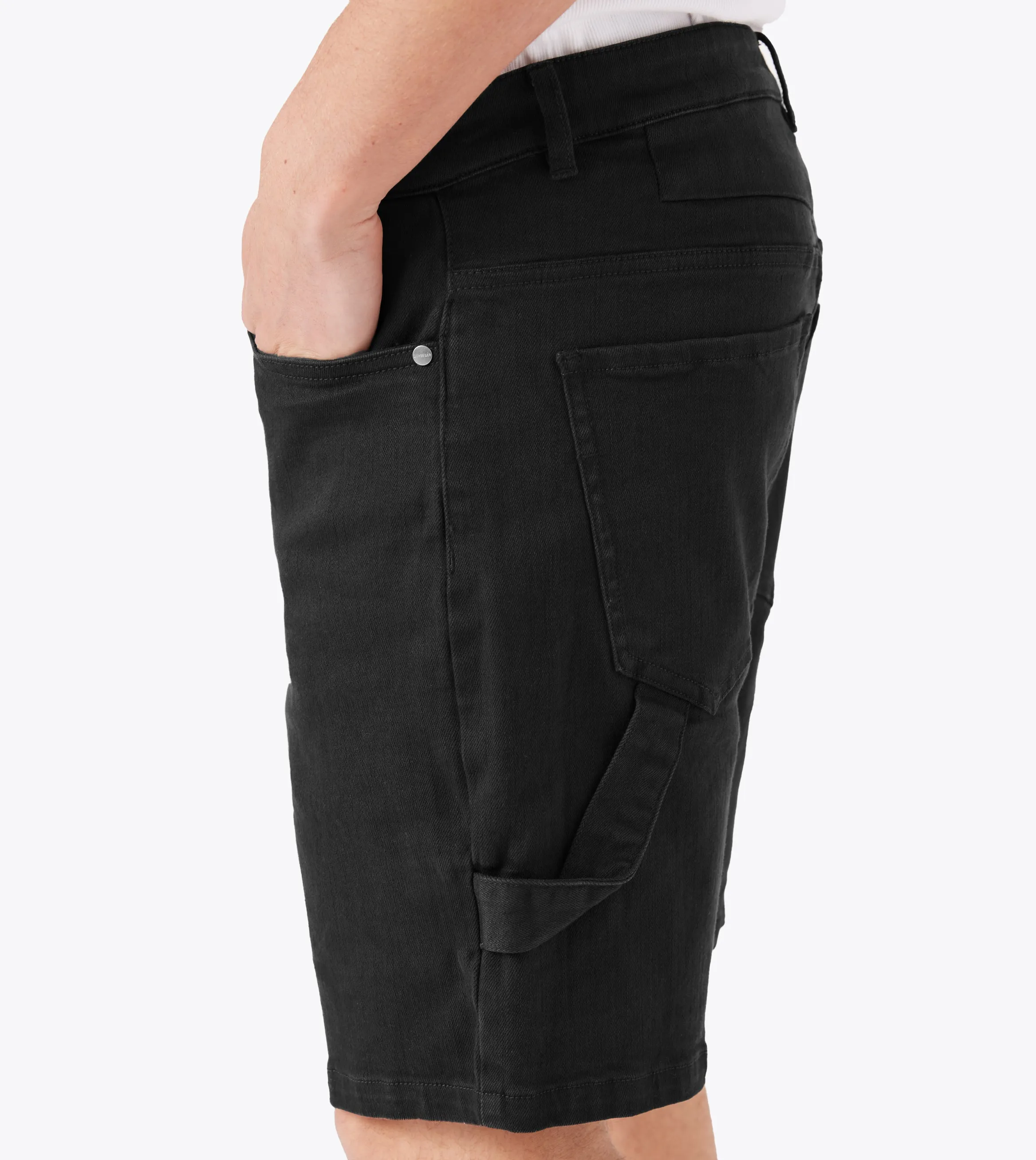 Practical Wear Carpenter Denim Short Essential Black
