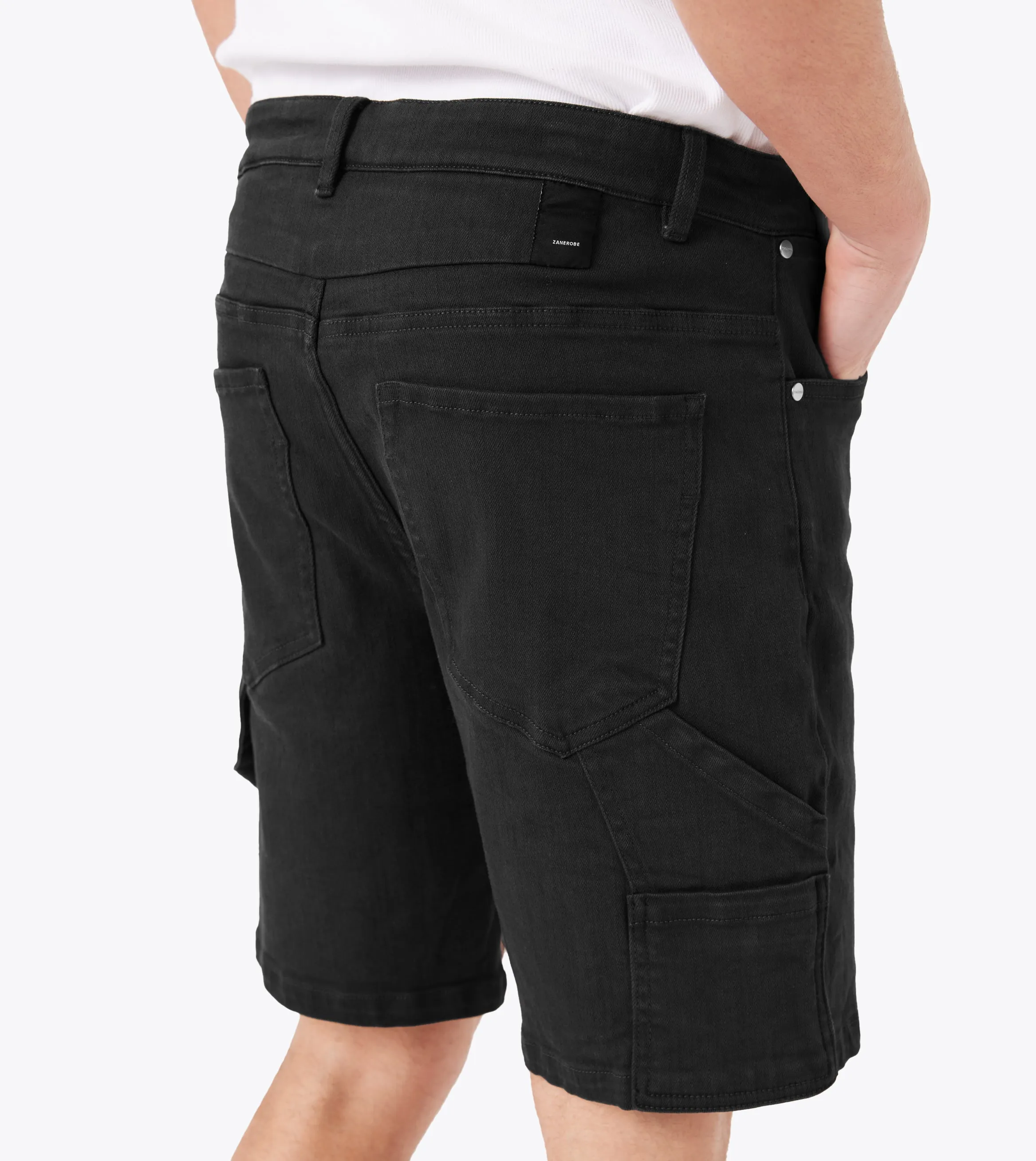 semi-formal look Fan gear Carpenter Denim Short Essential Black