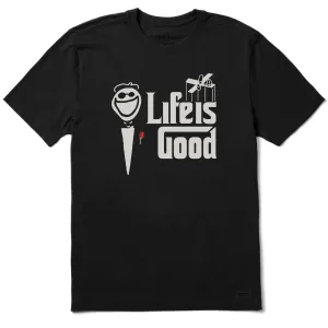 Men's The Goodfather Jake Short Sleeve Tee Lightweight Fabric Slim Fit Cut