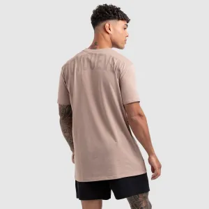 Power Regular Fit Tee V2 - Light Taupe Breathable Waist Quick Comfort