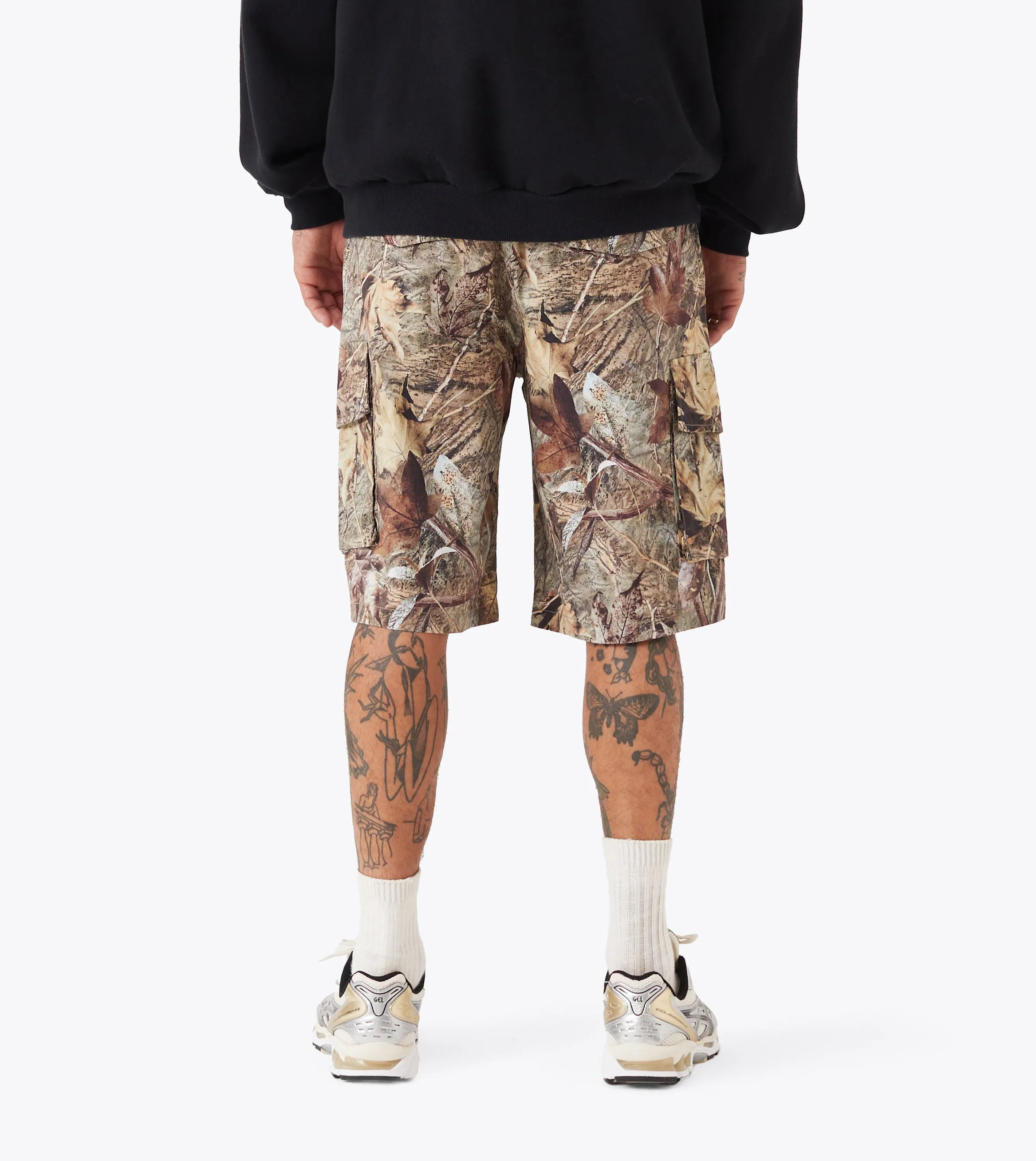 Naturalist Parachute Short Real Camo Athletic Silhouette