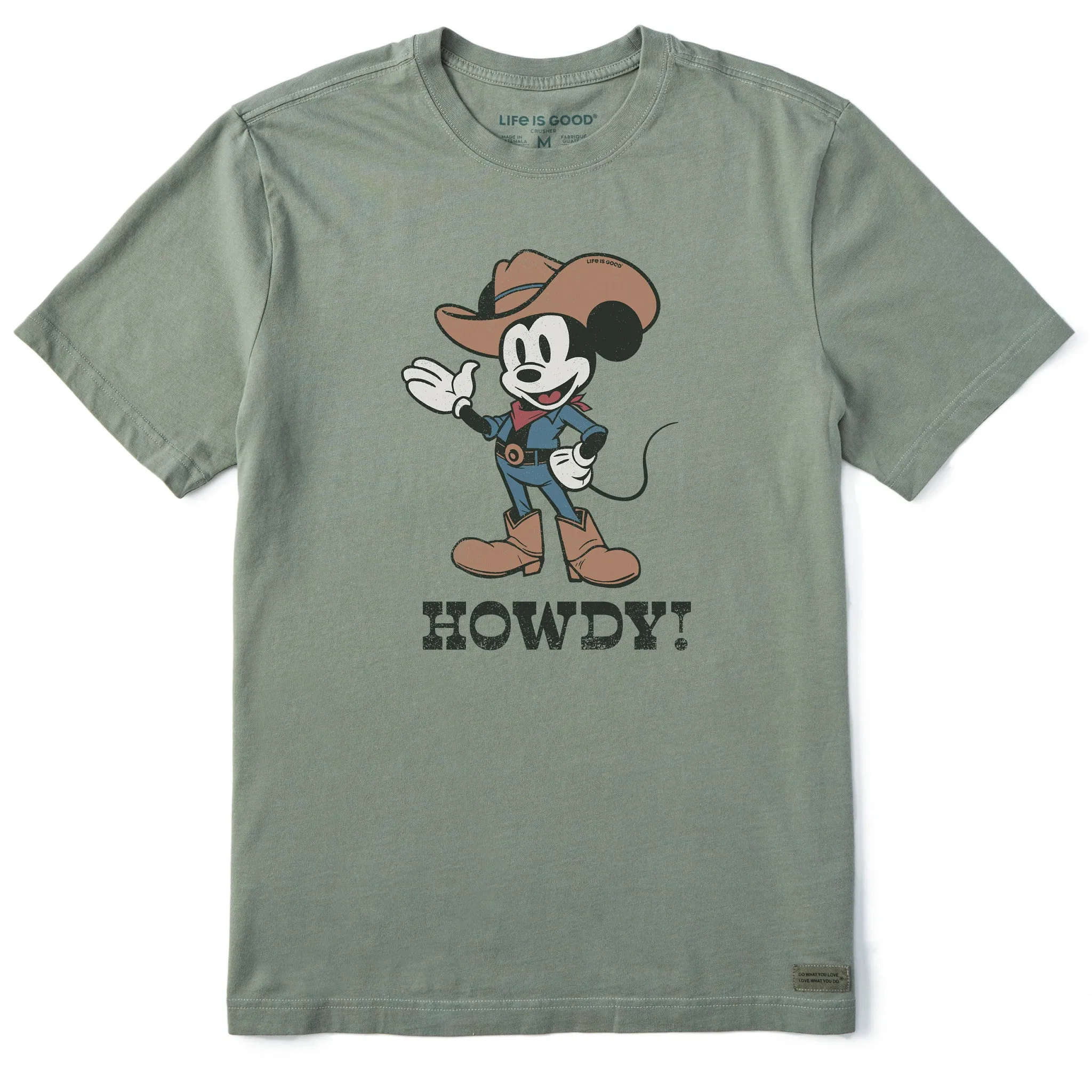 Longline Hemline Fun Style Men's Howdy Willie Short Sleeve Tee