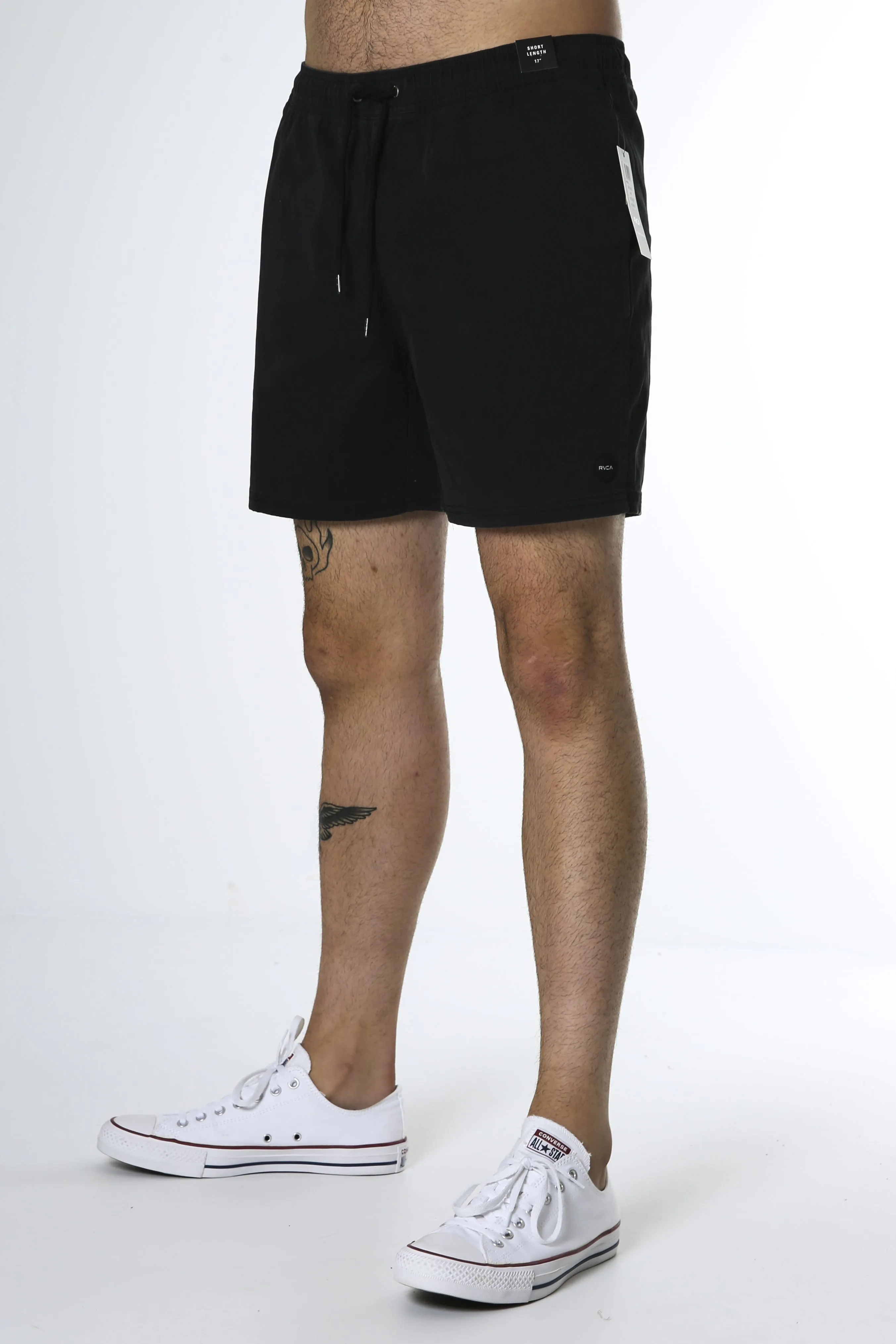 Escape Elastic Short Black Layered Look