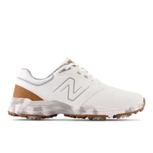 Comfort Padding Comfort support New Balance Brighton Spiked Golf Shoes - White / Brown