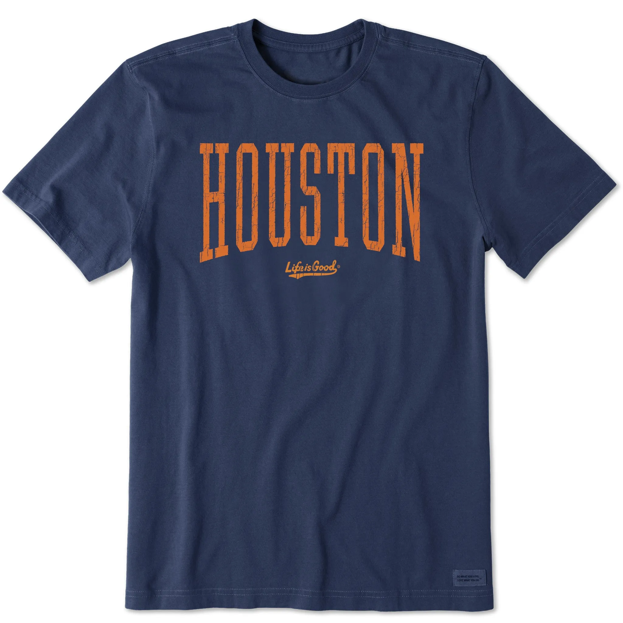Men's Houston Short Sleeve Crusher Tee Urban Smart Light Comfort