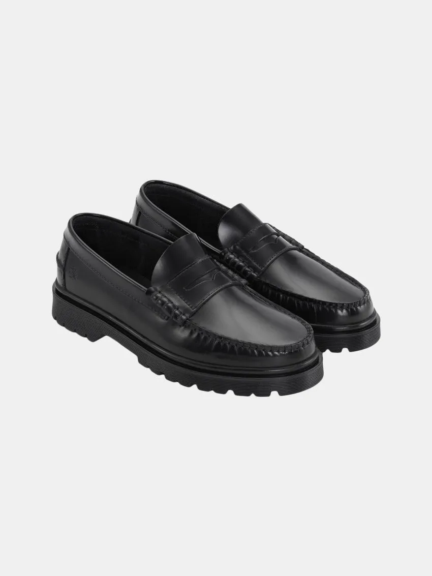 Happy Move Austin Loafers Black Polido