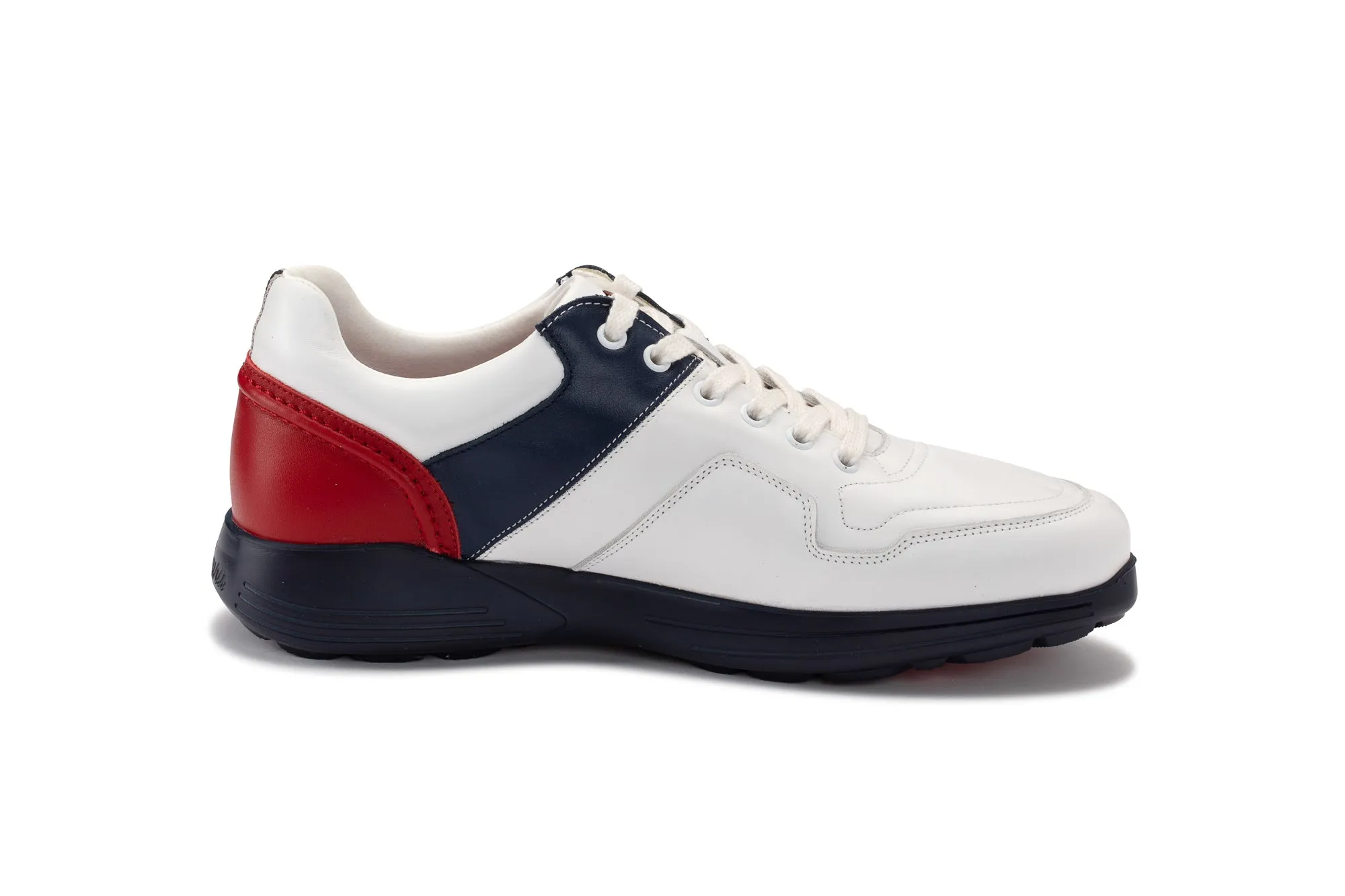 Light Comfort Flex Drive Challenge 01  White|Navy|Red  Men's Golf Shoes CH001 06