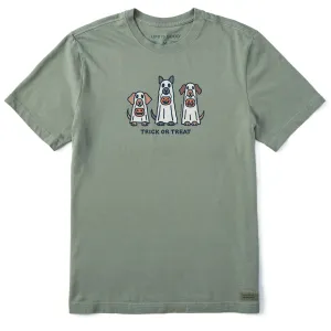 Layering Options Perfect Comfort Wear Men's Halloween Dogs Short Sleeve Tee