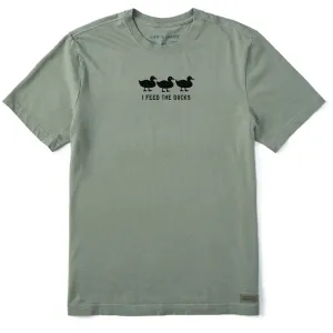 Classic Look Men's I Feed the Ducks Short Sleeve Tee