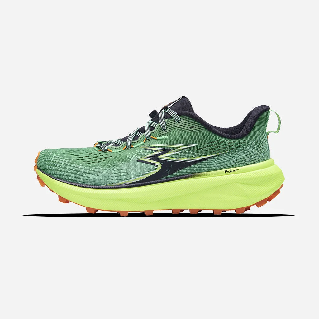361-LYNX: Green/Yellow Smooth - finish foam - cushioned shoes