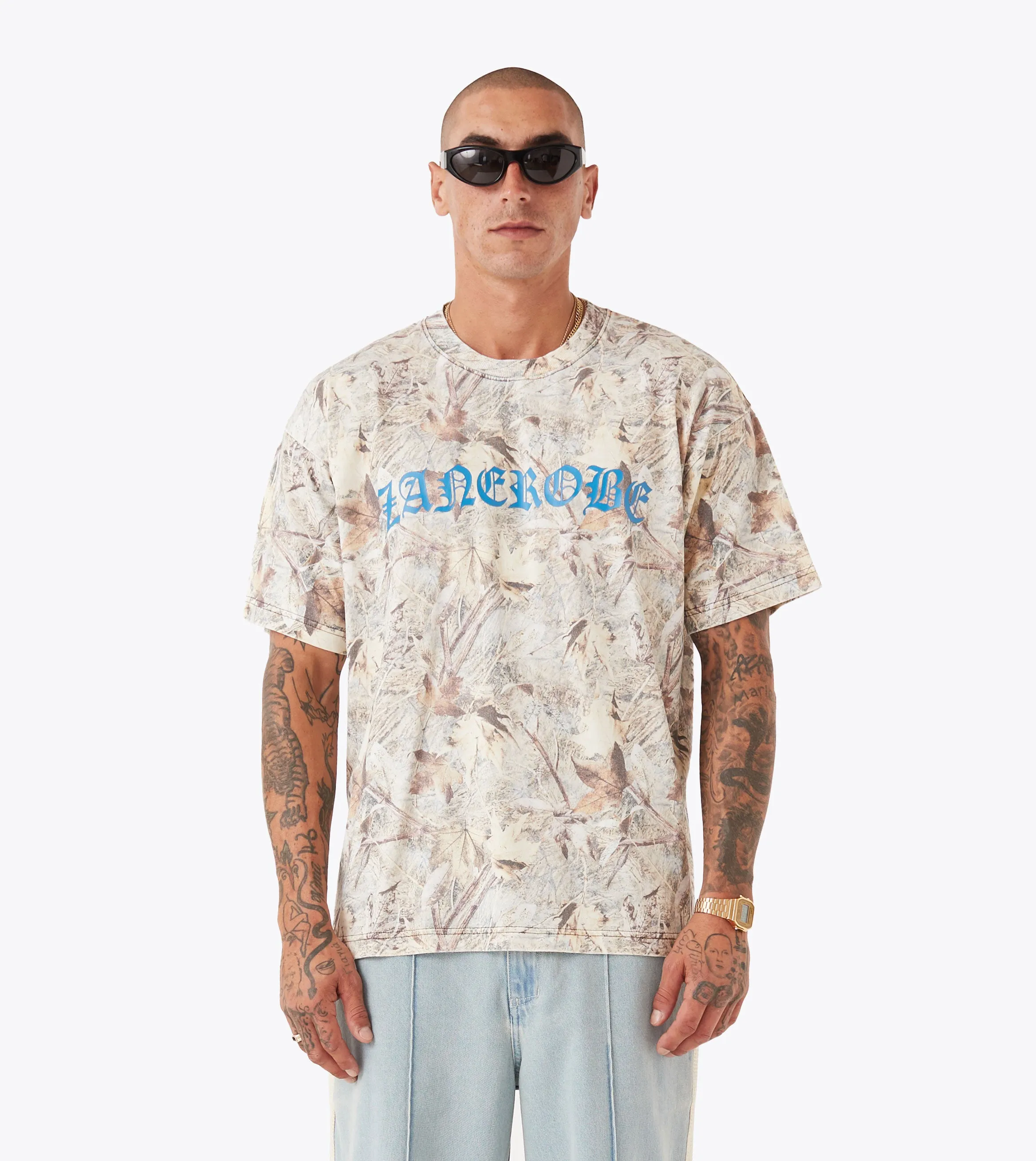 Versatile Fit Performance Fit Wear Naturalist Box Tee Washed Real Camo