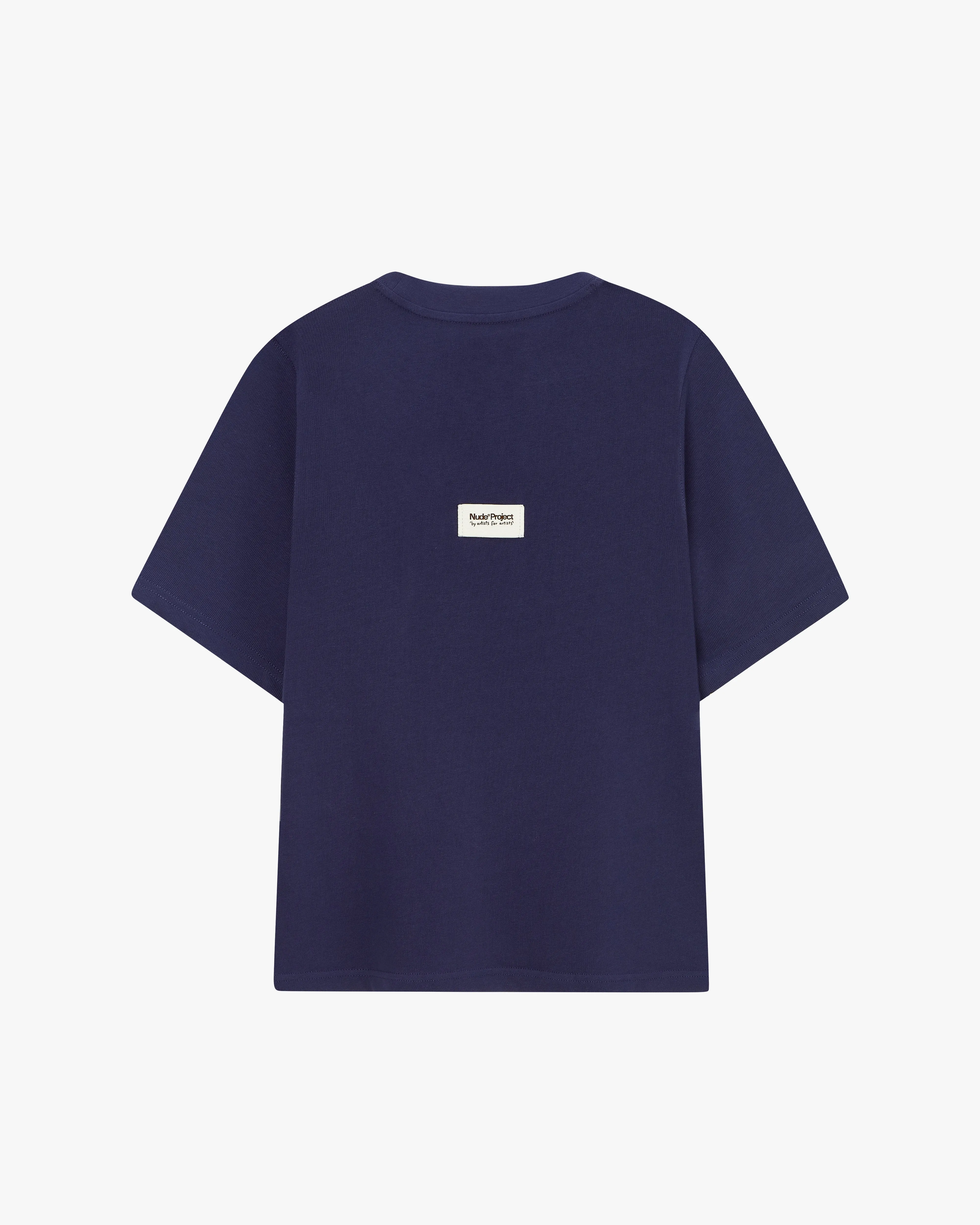 Office Attire Origins Tee Navy