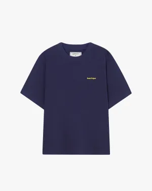 Fresh Outfit Style Roomy Waistband Origins Tee Navy