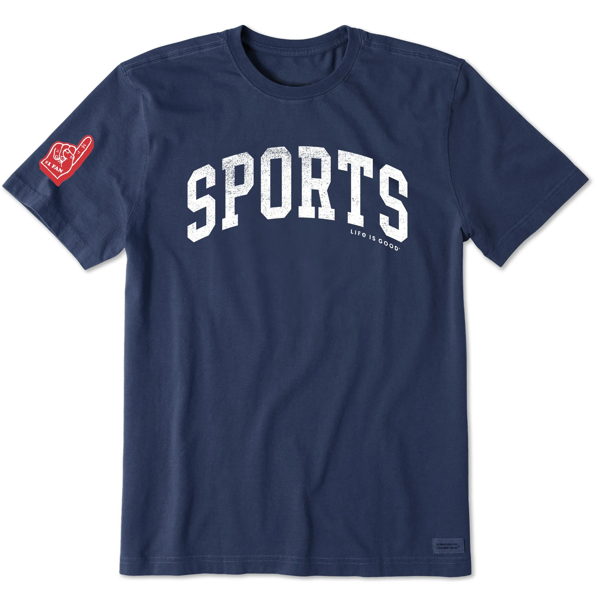 Functional Side Gussets Lightweight Layer Men's Sports Athletic Arch Short Sleeve Crusher Tee