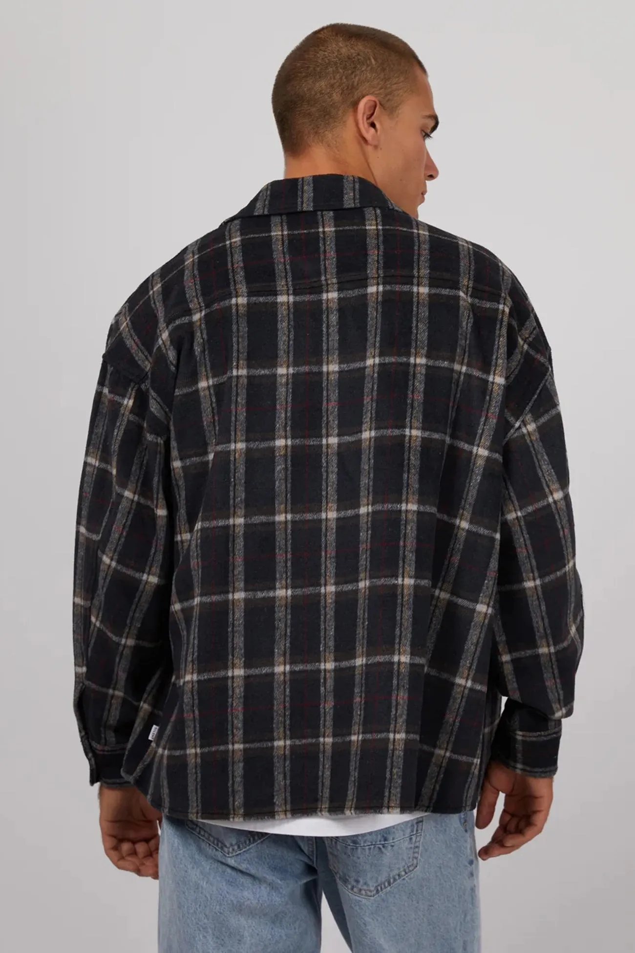 Sport Flex Active Comfort Style Ranch Overshirt Navy