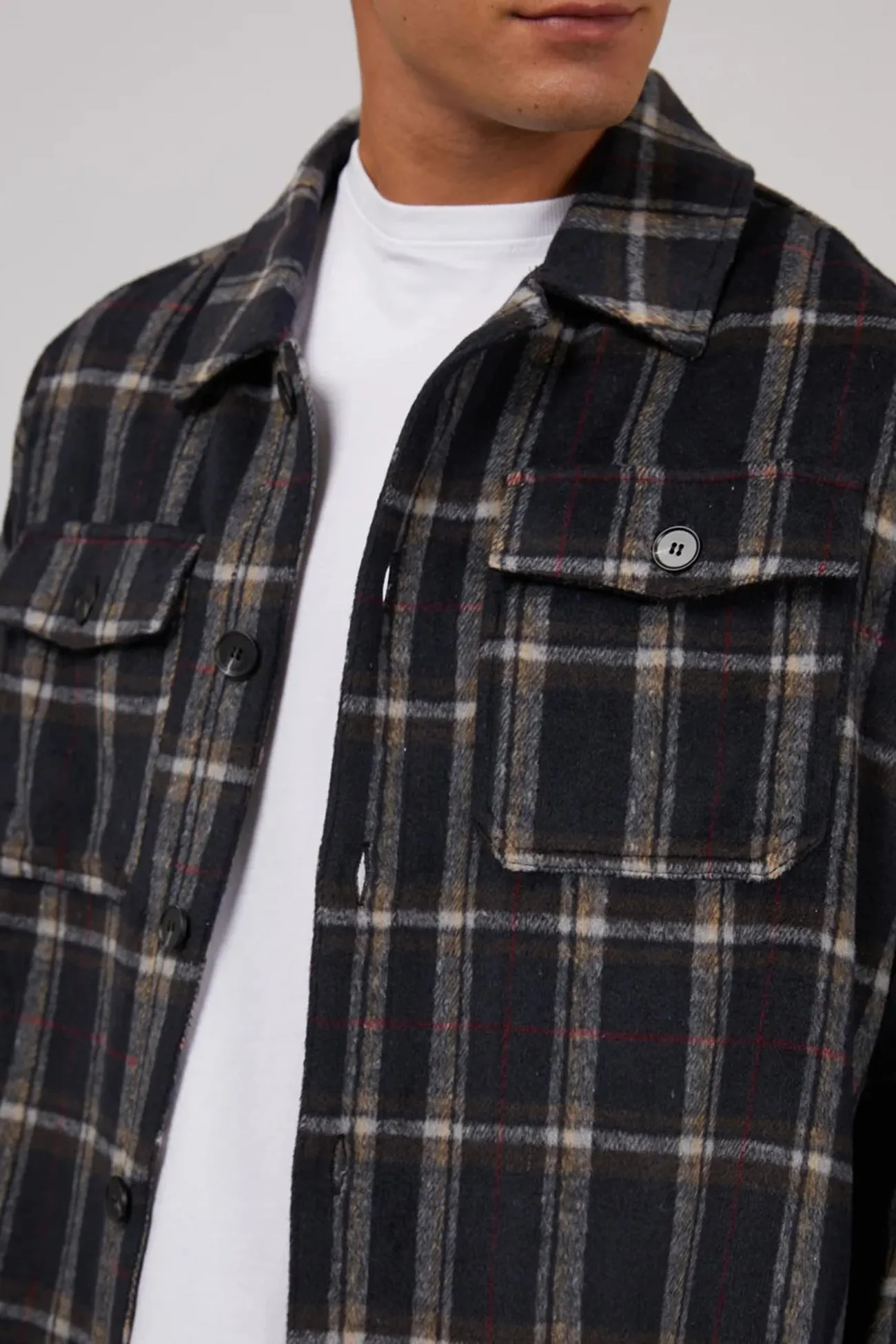 Ranch Overshirt Navy FadeResistant