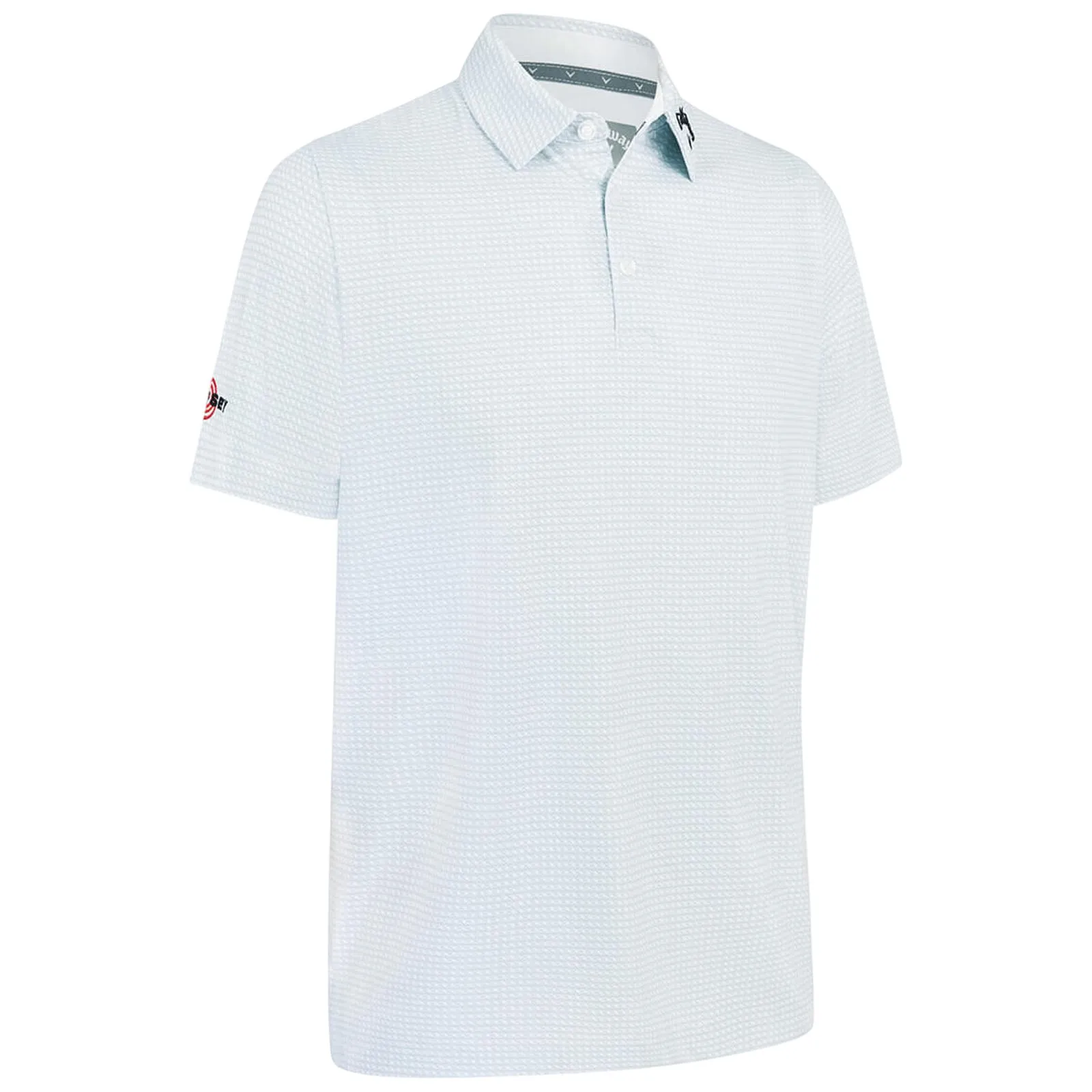 Callaway Mens Odyssey Print Polo Shirt Eco Friendly Dye Clubhouse Ready
