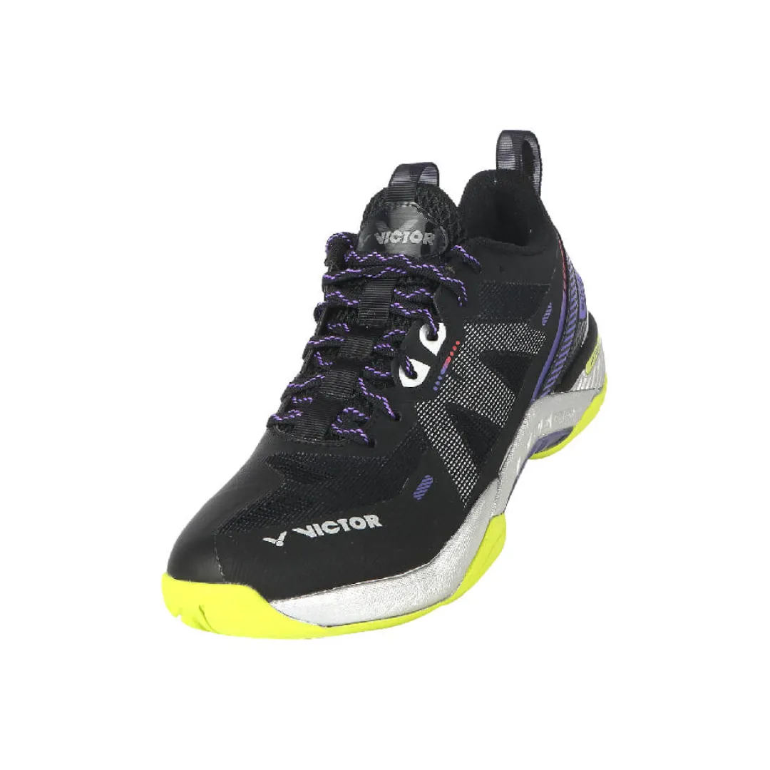 Sporty Appearance Victor S82III-C Court Shoe [Black]