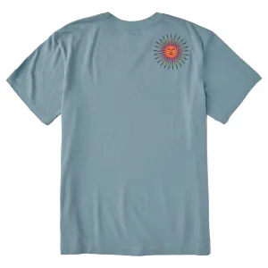 Men's Wavy Sun Short Sleeve Crusher Tee Classic Trend Look